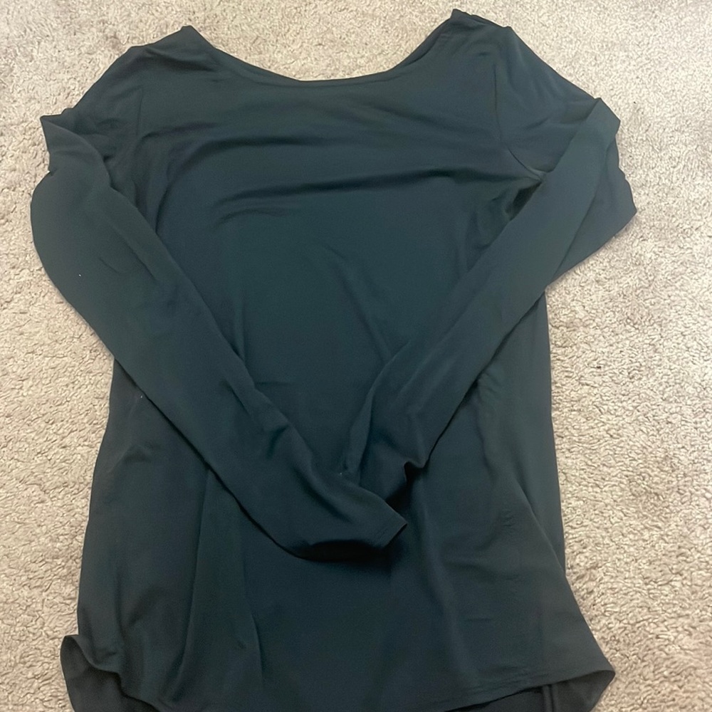 Athleta workout too with cut out back